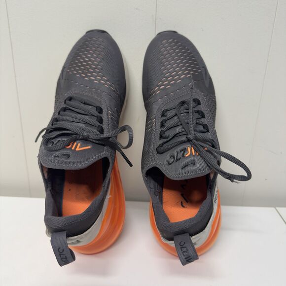 Nike Air Max 270 Thunder Grey/Black-Desert Sand AH8050 024 Men's Size 12 EUC - Picture 4 of 10